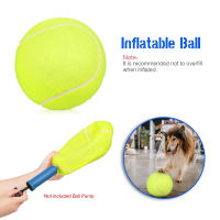 Bolas De Tenis Gigantes De 9.5 Pulgadas Inflables Juguete Para Perros Y Gatos Divertido Para Niños Y Adultos - details 3