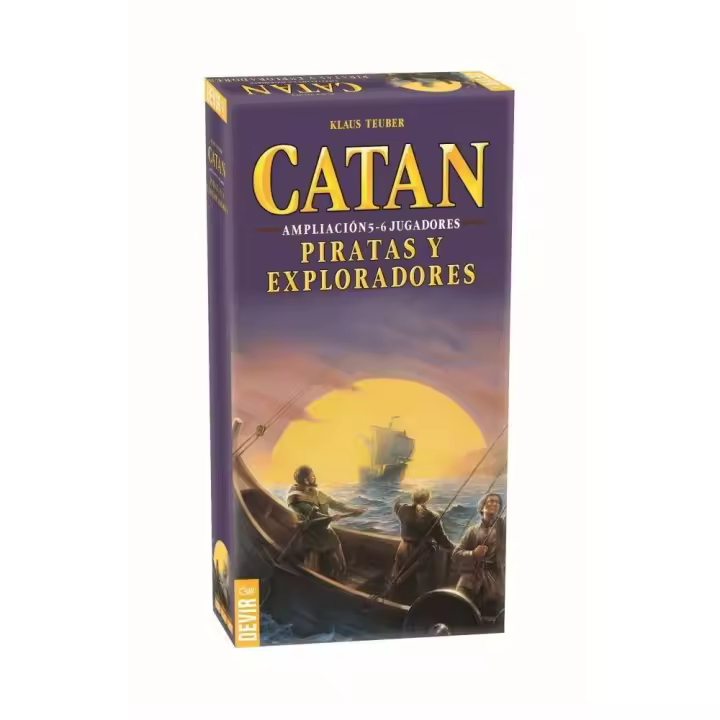 Catan Piratas y Exploradores Ampliación 5-6 Jugadores - Juego de Mesa en Español - 1
