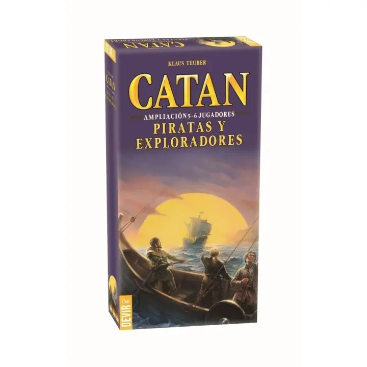 Catan Piratas y Exploradores Ampliación 5-6 Jugadores - Juego de Mesa en Español - 1