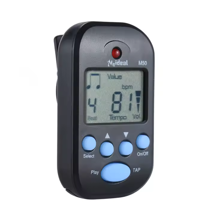 M50 Mini Metronomo Profesional Clip-on LCD Digital Rhythm Para Guitarra Violín Bajo Instrumentos De Cuerda Accesorios - 1