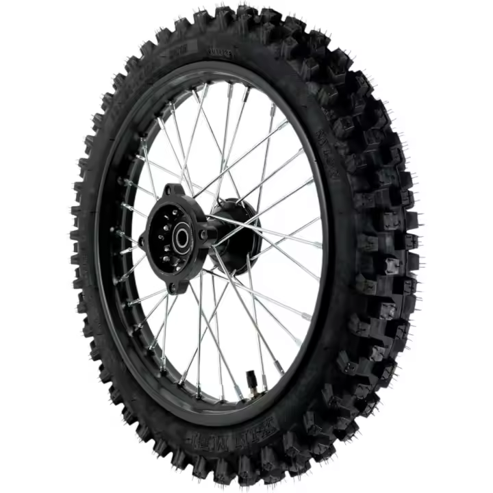 COSHANO Rueda Neumático con cámara y llanta 2.50-14 60/100-14 MIC 30M Llanta 1.4x14 Eje 15mm, Pit Bike, Dirt Bike, 50-160cc - 1