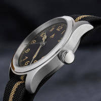 Reloj De Pulsera Militar ML08 Con Movimiento Quartz VH31 Cristal De Zafiro Doble Domada Luminiscencia Super C3 Verde 38mm Vintage - details 7