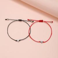 Pulsera De Acero Inoxidable Para Hombres Y Mujeres Corazón Ajustable Hecho a Mano Regalo Ideal Para Amantes No Desvanece - details 3