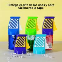 Abrepuertas Portátil 3D-Imprimido Pequeño Ergonómico Con Protección De Uñas Herramienta Resistente Al Desgaste Para Apertura Fácil De Bebidas - details 3