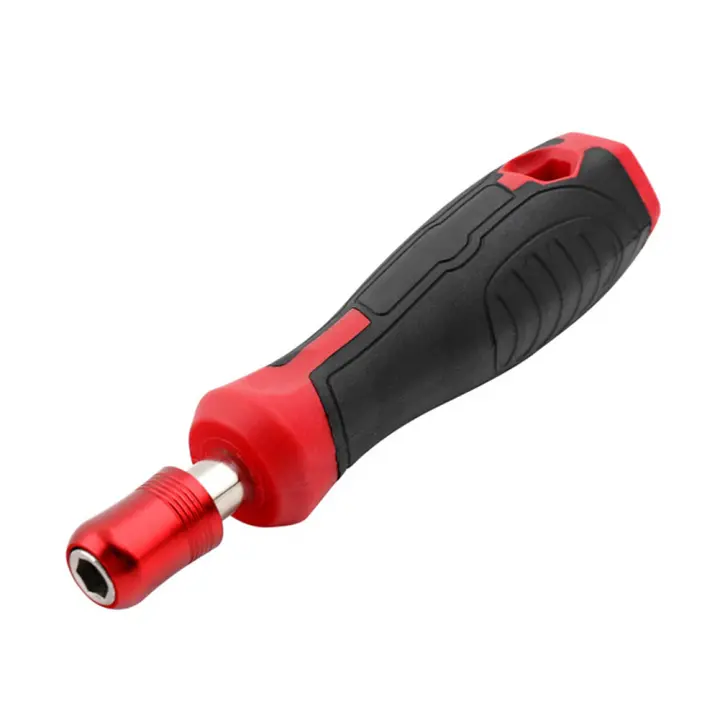 1pc Manija De Destornillador Magnética 1/4'' Hex Adaptador Auto-Desbloqueable Para Bits De Destornillador Herramientas De Llave De Fijación - 1