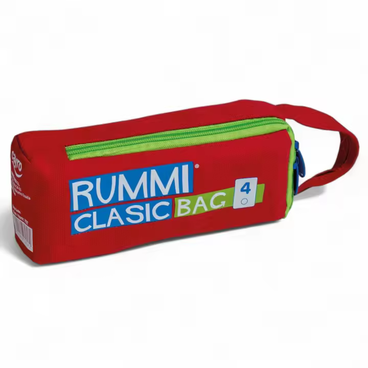 Cayro Rummi Travel – Juego de Mesa Clásico en Bolsa de Viaje Compacta - Lógica y Concentración - 1