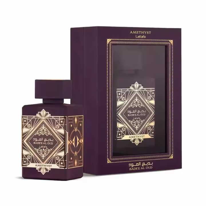 Badee Al Oud Amethyst Eau de Parfum para mujer – oriental, floral, intenso y envolvente Lattafa - 1