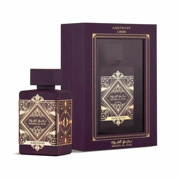 Badee Al Oud Amethyst Eau de Parfum para mujer – oriental, floral, intenso y envolvente Lattafa - 1