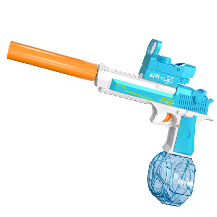 Pistola de Agua eléctrica , Pistola de Agua Eléctrica para Adultos y Niños, Alcance de hasta 32 pies Potente Pistola De Agua Eléctrica para Piscinas Familiares, Playa y Exteriores - 1