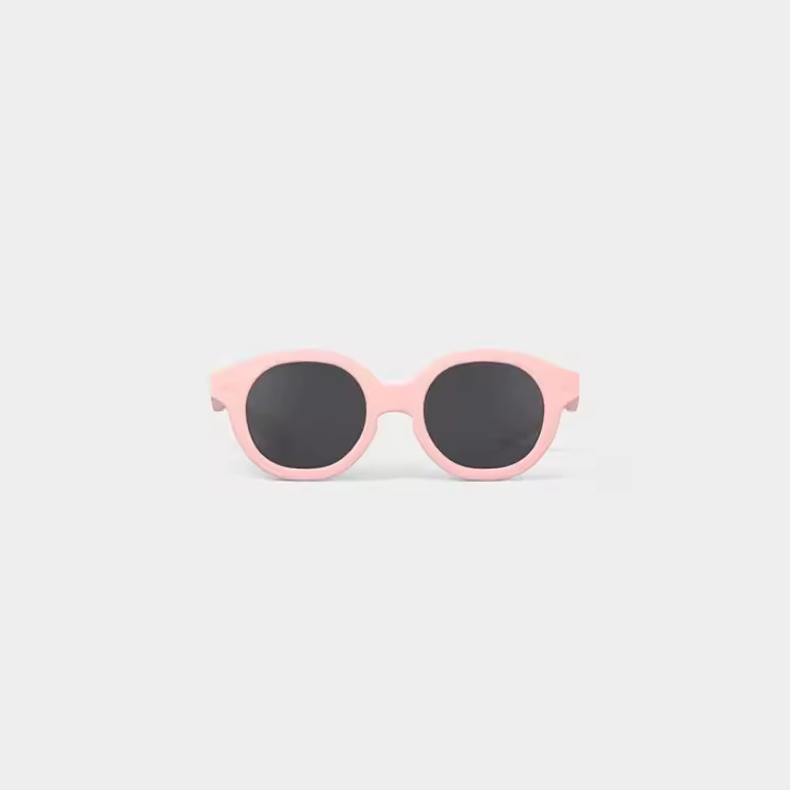 Gafas de Sol Cuadrado C Baby Pastel Pink (0-9 meses) Izipizi - 1