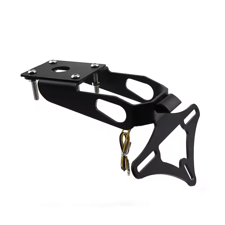 Soporte trasero para placa de matrícula de motocicleta, soporte para tarjeta trasera para Z650 Ninja 650 2017-2022 - 1