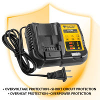 Cargador De Batería Eléctrico Goddess Para Herramientas Originales DeWalt 10.8V 14.4V 20V Con Pantalla LED Accesorio De Carga - details 1