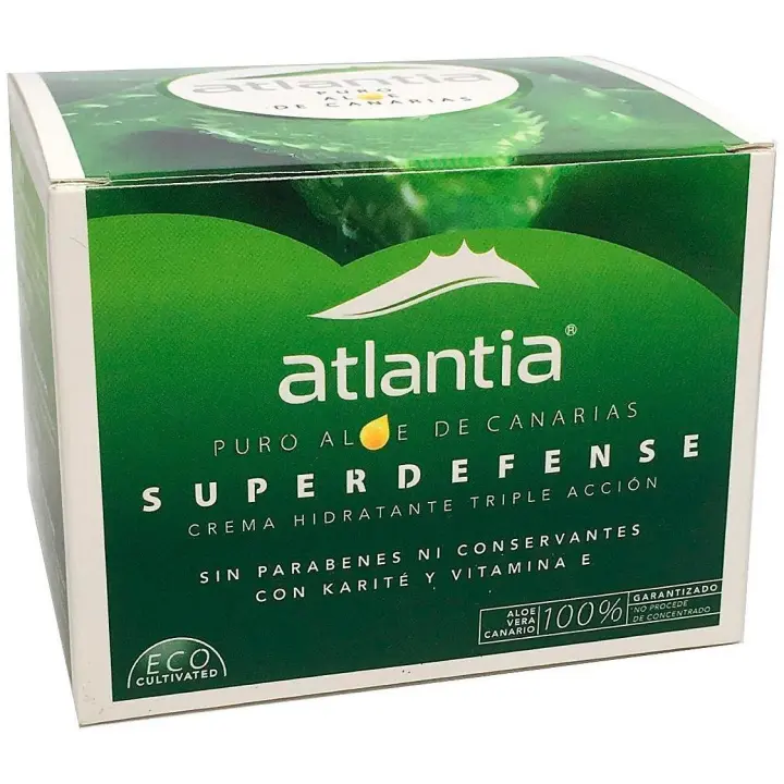 Atlantia Crema Aloe Vera Canarias Superdefense 200Ml - 1