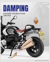 Modelo De Motocicleta De Aleación Simulación 1:12 Bao Ma Latte Juguete Para Niños Decoración De Obsequio De Metal Sin Batería Para Adolescentes Mayores De 14 Años - details 7