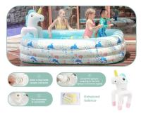 Dolphin Piscina Inflable Doctor Dolphin 240x165x60 Cm - details 2