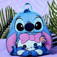 Nueva Mochila De Peluche Miniatura Con Estampado De Stitch De Interstellar Disney Para Niños Bolsa De Ocio Anime Periférica - details 0