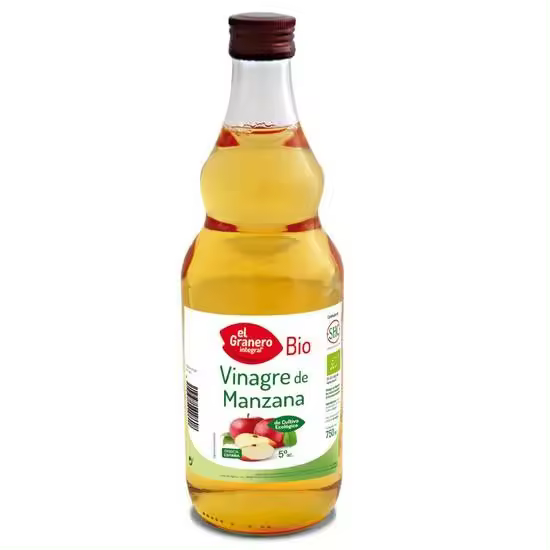 PACK 4 UDS. - Vinagre de Manzana Bio 75cl El Granero Integral - 1