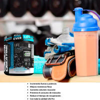 LIFE PRO NUTRITION CREATINE CREAPURE® 650G UNFLAVOURED - Creatina Pureza Creapure Certificada - Fuerza y Potencia Muscular - details 1