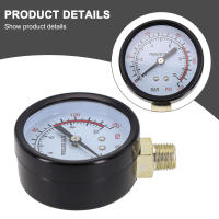 Gauge De Presión Y60 0-1.6Mpa 0-230PSI Para Filtro De Piscina Medidor De Presión De Agua Para Compresor De Aire Y Bomba De Aire Piezas De Repuesto - details 4