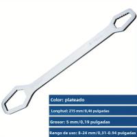 Llave Torx Universal Ajustable 8-22 3-14mm Doble Cabeza Herramienta De Mano Para Reparación De Bicicletas Y Gafas - details 4