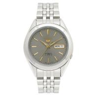 Reloj Automático Hombre Seiko 5 SNKL19K1 dial gris correa acero - details 5