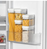 Caja De Almacenamiento De Pasta Transparente Plástico Sellado Contenedor Para Espaguetis a Prueba De Humedad Juego De Alimentos Para La Cocina - details 5