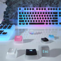 104 Teclas Pudding Tema OEM Perfil ABS PBT Doble Choque Teclas Para Teclado Mecánico De Switch MX RGB Retroiluminado Teclas - details 9