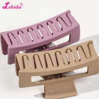 Juego De 5 Piezas De Pinzas Para Cabello De Mujer Estilo Sencillo Color Sólido Fuerte Adhesión Clips De Plástico Moda Accesorios Para El Cabello - details 3