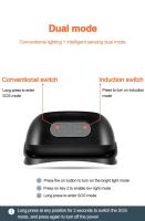 Linterna Frontal LED Recargable Mini Con Sensor Torch De Mano Para Camping Y Búsqueda De Emergencias Fuente De Luz Potente USB - details 21