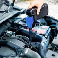 Funel De Aceite Para Coche Y Motocicleta Retráctil De Plástico Filtro Portátil Telescopio Tubo De Rociado Para Refill De Combustible - details 1