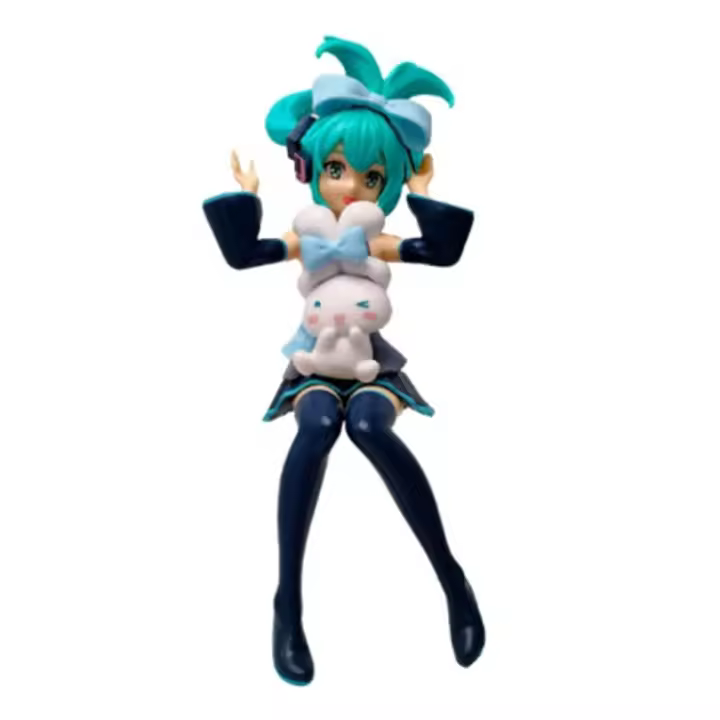 Figura De Acción PVC Cinnamoroll Piapro Characters Hatsune Miku Para Niñas Juguete De Anime Coleccionable Modelo Muñeca Adulto - 1