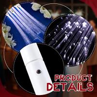 12-96PCS Varillas De Fibra Óptica LED Con 3 Modos Blanco Lámpara De Fiesta Para Bodas Cumpleaños Baño De Luz De Enlace - details 2