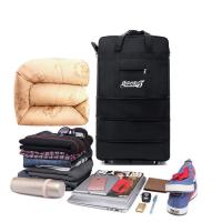 Bolsa de Viaje Multifuncional Ajustable con Altura Portátil de Mano con Ruedas y Correa de Hombro Ideal para Mudanzas y Viajes Compartimientos Espacioso Resistente al Agua y Durable - details 2