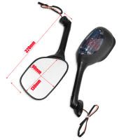 Espejo Retrovisor Para Motocicleta Con Luces LED Para SUZUKI GSXR 600 GSXR 750 GSXR 1000 K5 K6 K7 K8 K9 12V Accesorios De Manillar - details 3