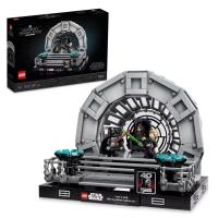 LEGO 75352 Star Wars Diorama,Sala del Trono del Emperador, Maqueta del 40 Aniversario del Retorno del Jedi, Duelo de Espadas Láser - details 0