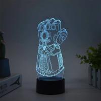 Lámpara De Noche LED Control Remoto Táctil Spiderman VS Venom 7/16 Colores Regalo Para Niños Decoración De Mesa Juguete - details 6