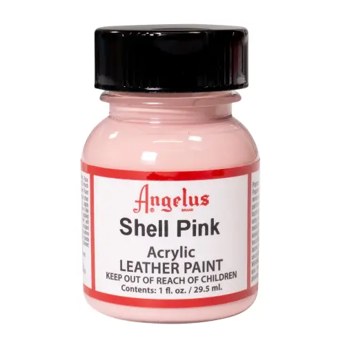 Angelus PINTURA CUERO Y POLIPIEL ANGELUS SHELL PINK 29,5 ML - 1