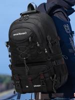 Mochila de viaje para hombre, bolsa impermeable de gran capacidad para senderismo y acampada, bolsa de transporte con compartimento para zapatos, 50L - details 1