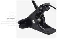Lámpara De Mesa Flexible Con Soporte De Clip Para Lectura Y Decoración De Habitación Luz Nocturna USB Para Estudio Y Dormitorio - details 8