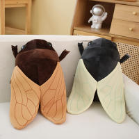 Muñeco De Peluche Creativo De 48cm Simulación De Insecto Cicada Suave Almohada Regalo Para Niños Amigos Juguete De Engaño Decoración - details 16