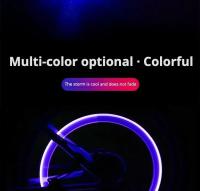 Luz LED Para Neumáticos Y Bicicletas Lámpara De Neón Universal Para Coche Iluminación Ambiente Colorida Flasheando Decoración Cubierta De Válvula - details 9