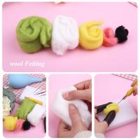 Kit De Herramientas Para Tejido Con Agujas KRABALL Para Principiantes Feltado De Animales Y Muñecas Suministros De Lana Para DIY De Tejido Con Agujas - details 5