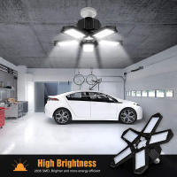Lámpara De Techo LED Deformable 150W Para Garage 15000LM 6500K Base E27/E26 Iluminación Para Basements Almacén Y Workshop - details 6