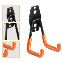 Gancho De Metal Resistente Para Pared Organizador De Garage No Esmerilado Para Bicicleta Almacenamiento Antideslizante Para Jardín Herramientas - details 0
