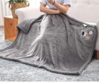 Manta Bebé De Algodón Flannel Con Bordado De Oso Cartoon Para Niños Y Niñas Recién Nacidos Manta De Sillín De Bebé Cubierta De Cama Para Infantes - details 11