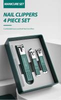 Juego De Tijeras Para Uñas De Alta Calidad Para Hombres Y Mujeres Herramientas De Pedicura Universales Portátiles De Acero Inoxidable - details 0