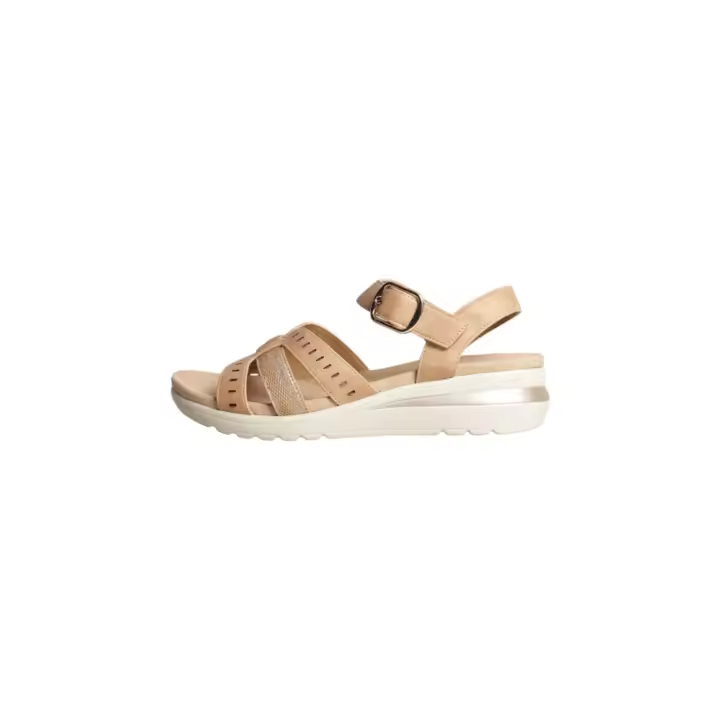 Amarpies AKO28549 Sandalias De Cuña Mujer Cuero - 1