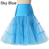 Free Short Organza Petticoat Crinoline Para Vestidos De Boda Vintage Y Rockabilly underneath El Tutú De Halloween Material Lycra Origin Mainland China - details 15