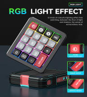 Teclado Numérico Mecánico Con Retroiluminación RGB Mini Numpad Portátil Teclas Numerales 19 Teclas Gaming Cableado Hot-Swap Switch - details 4