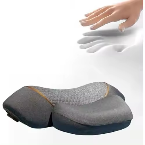 Almohada Thera: Masajeador de cuello Thera 3 en 1: Mejora el sueño, proporciona relajación y comodidad instantáneas (1 almohada Thera negra) - 1